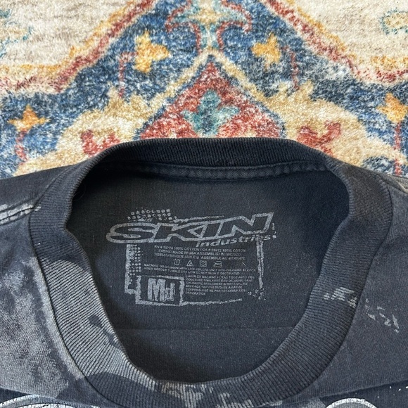 Vintage Y2K Skin AOP T-shirt Medium - Picture 3 of 5
